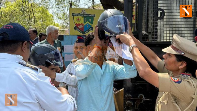 Nagpur Police Promote Road Safety by Distributing 1,000 Free Helmets